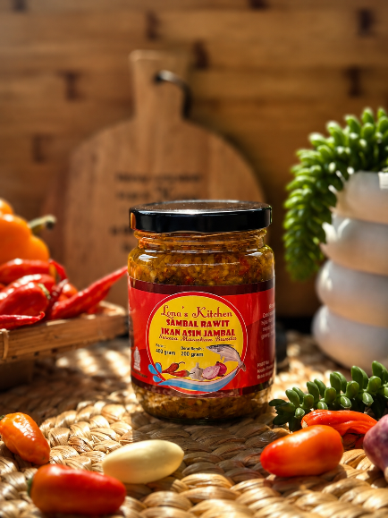 Sambal Rawit Ikan Asin Jambal Lona's Kitchen 200gr