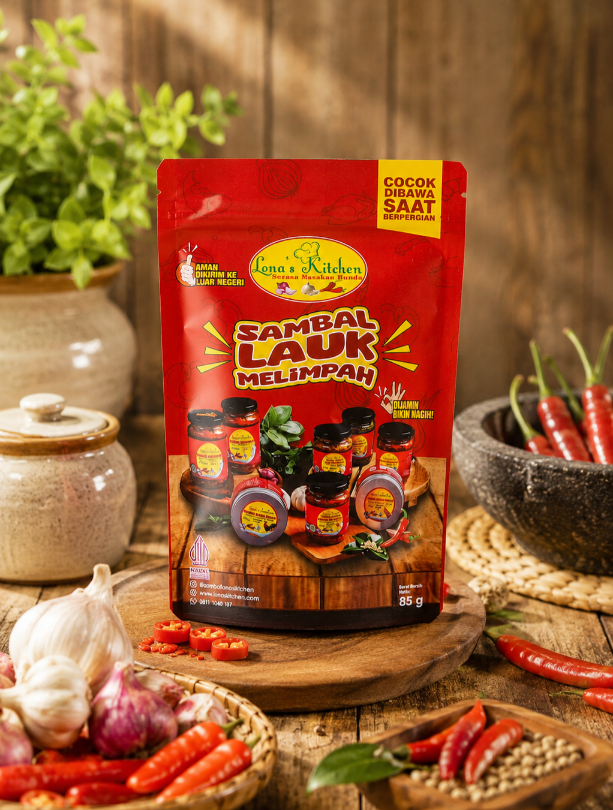 Sambal Lona's Kitchen Standing Pouch 85gr (All Variant)